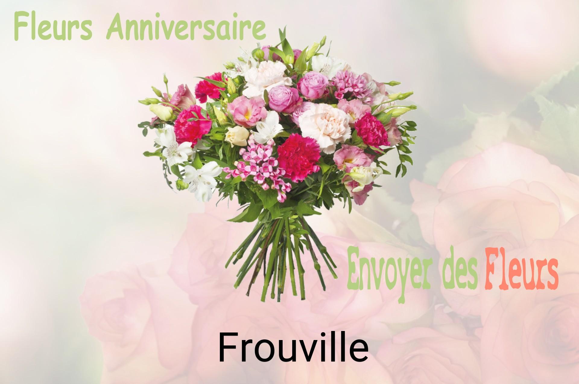 Bouquet de fleurs d’anniversaire livré à Frouville