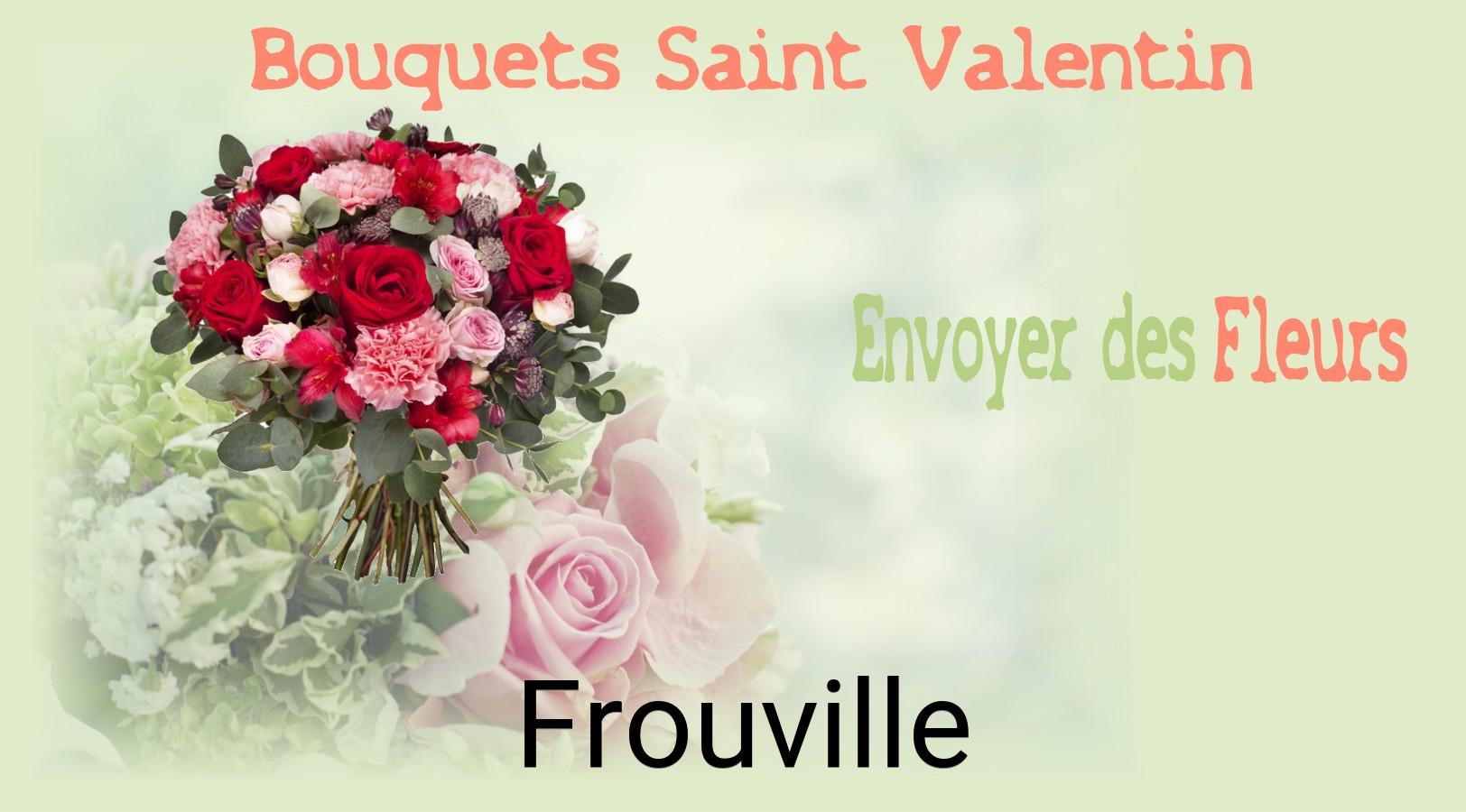 Roses de Saint-Valentin livrées à Frouville